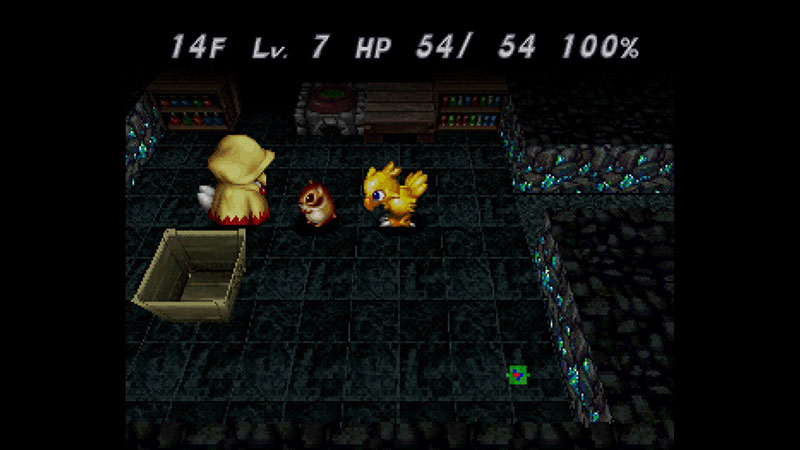 Three characters in Chocobo Mystery Dungeon