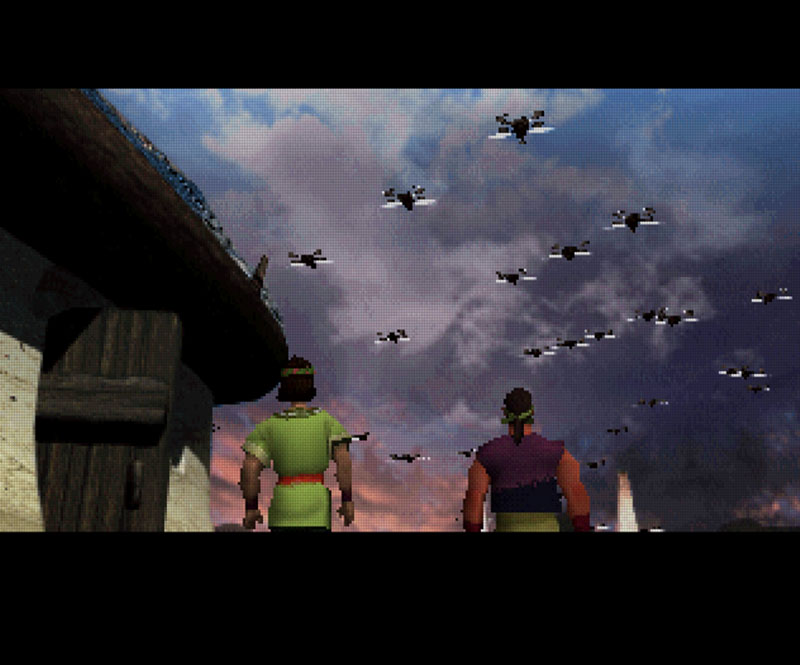 A swarm of insects in Jade Cocoon