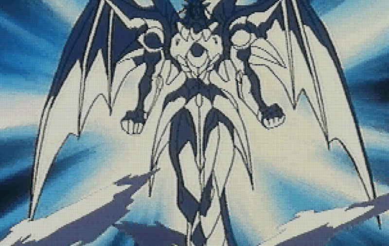 One of the giant mashin in Magic Knight Rayearth