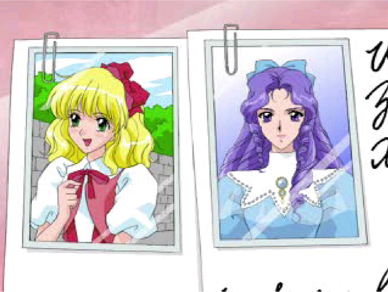 As protagonistas de Angelique Duet