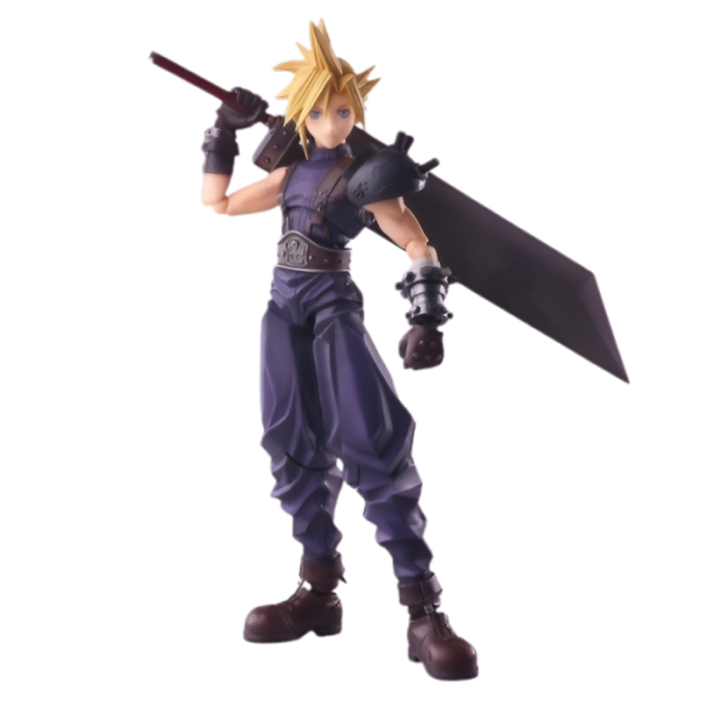 Square Enix Bring Arts Action Figure – Cloud Strife (Final Fantasy VII, 152 mm)